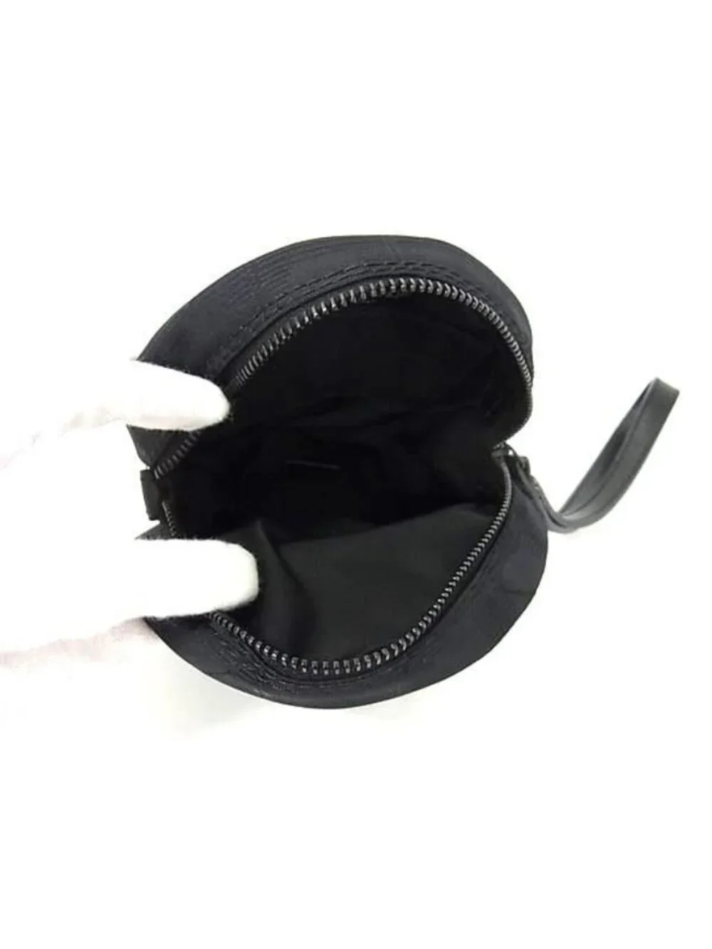 Chanel CC Logo New Travel Line Nylon Pouch Makeup Multi Case Black - Picture 3 of 5